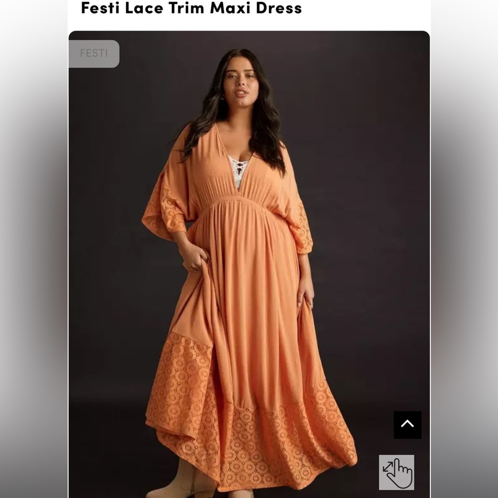 Torrid Lace Maxi Dress